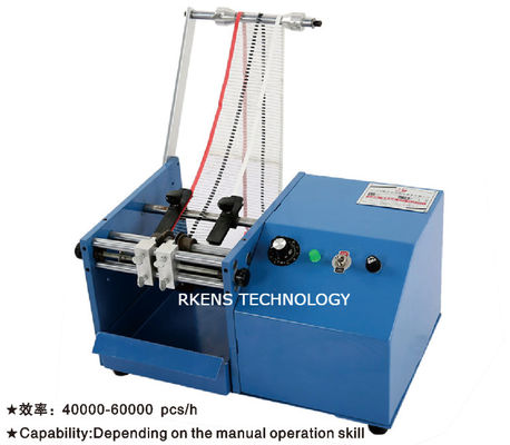 China Auto Axial Lead Forming Machine 0.35-0.8 MM Lead For Taped Axial Components supplier