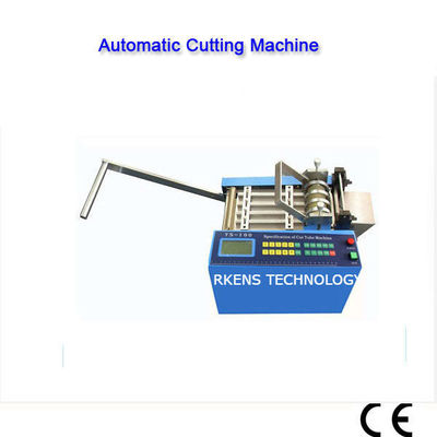 China Elastic Automatic Webbing Cutting Machines 100MM Blade Length Easy Operation supplier