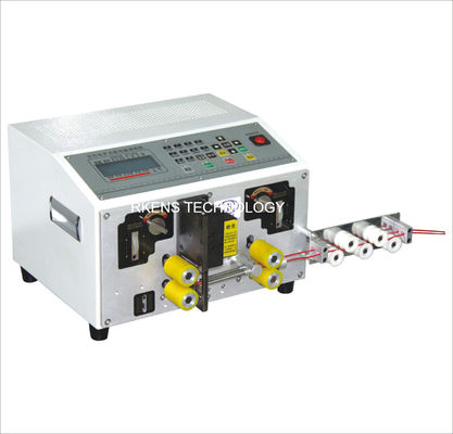 China Double Track Wire Cutting And Stripping Machine Easy Operation 32KG Weight supplier