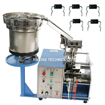 China Resistor Diode 50HZ Axial Lead Forming Tool With Automatic Feeder Bowl supplier