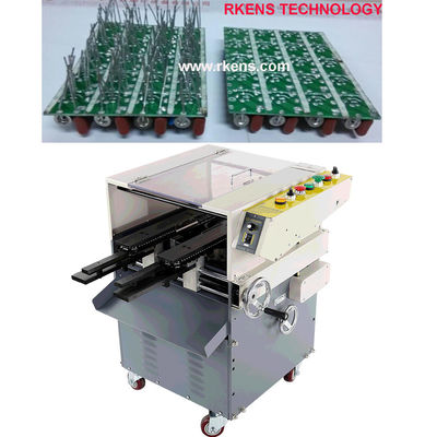 China Components Pin 60HZ PCB Lead Cutting Machine Easily Adjsutable Cut Length supplier