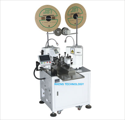 China Two End Wire Crimping Machine High Efficiency Strip And Crimp Machine supplier