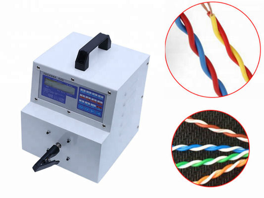 China Bench Top Stable Twist Wire Machine Easy Operation Freely Adjustable Twist Cycles supplier