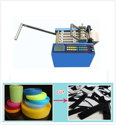 China Programmable Automatic Webbing Tape Cutting Machine For Cutting Hook And Loop Tape supplier