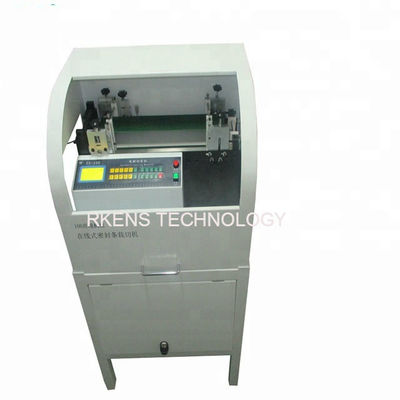 China Automatic Foam Tube Cutting Machine , Tube Cutter Machine For Big Size Tubes supplier