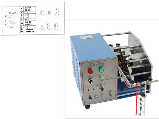 China Motorized Efficiency Axial Lead Forming Machine For Taped Axial Components supplier