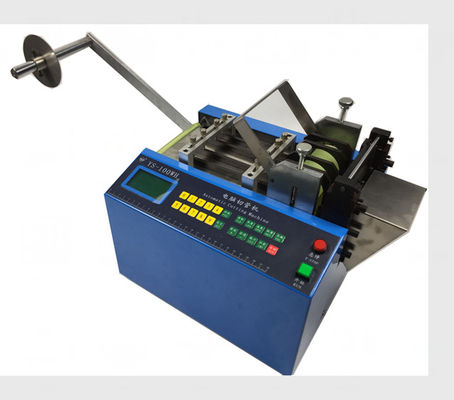 China Heavy Duty Heat Shrink Sleeve Cutting Machine For Cutting Non - Adhesive Materials supplier