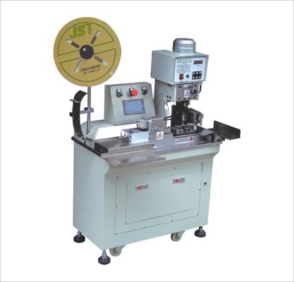 China Semi - Automatic Cable Crimping Machine 220V Flat Ribbon 780x440x1300 Mm supplier