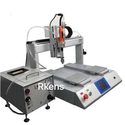 China XYZ 3 Axis Two Working Table Auto feeding Screw Driver Robot supplier