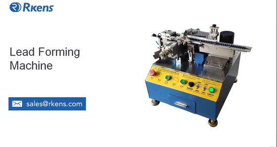 China RS-901K Semi-automatic radial components lead bending 90 degree machine supplier