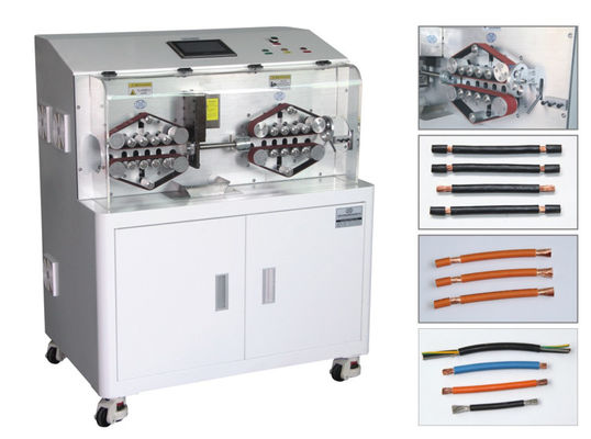 China Max 150sqmm and 240sqmm big cables cutting and stripping machine supplier