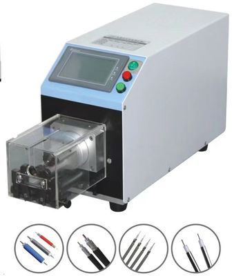China 45MM Wire Cutting And Stripping Machine Rotary Knife Coaxial Cable Stripping Machine supplier